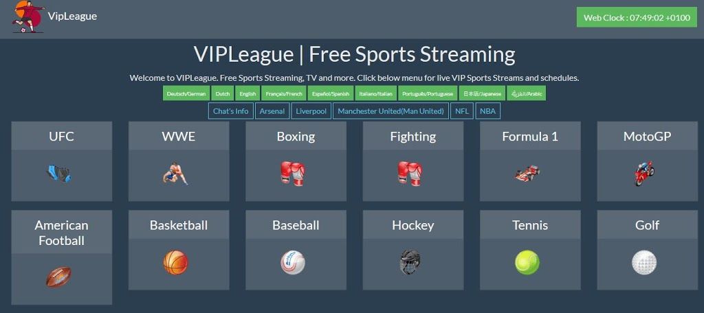 VIP League Sports