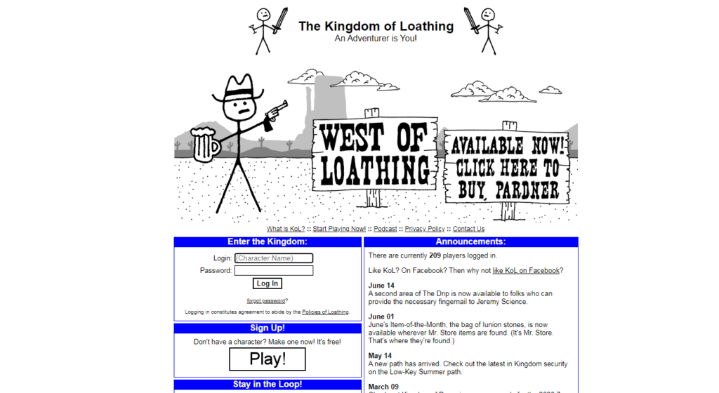 Kingdom Of Loathing
